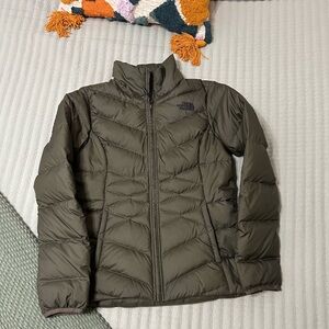 The North Face Women's Green Puffer Jacket